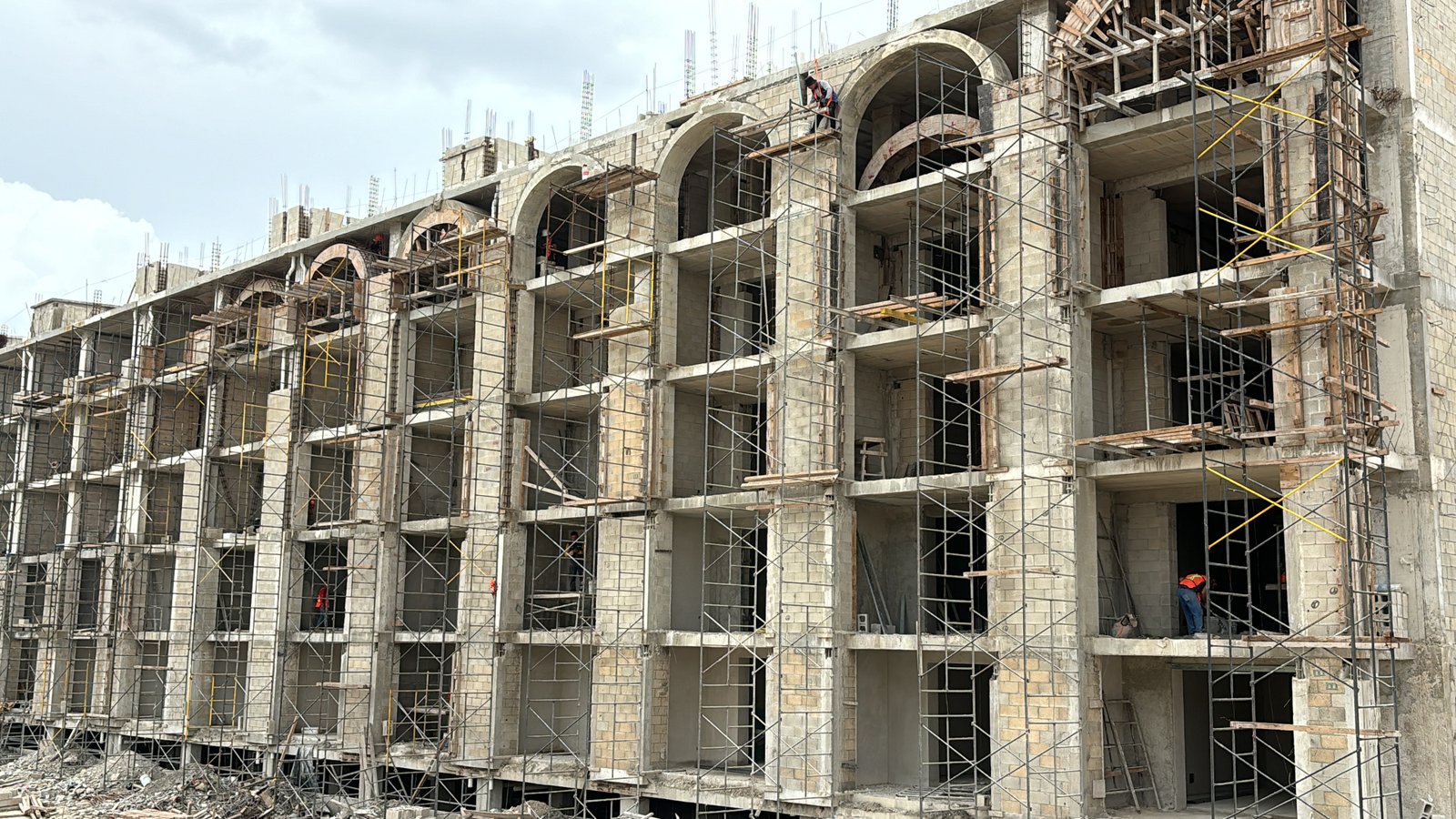 Hotel Excellence Costa Mujeres en construcción