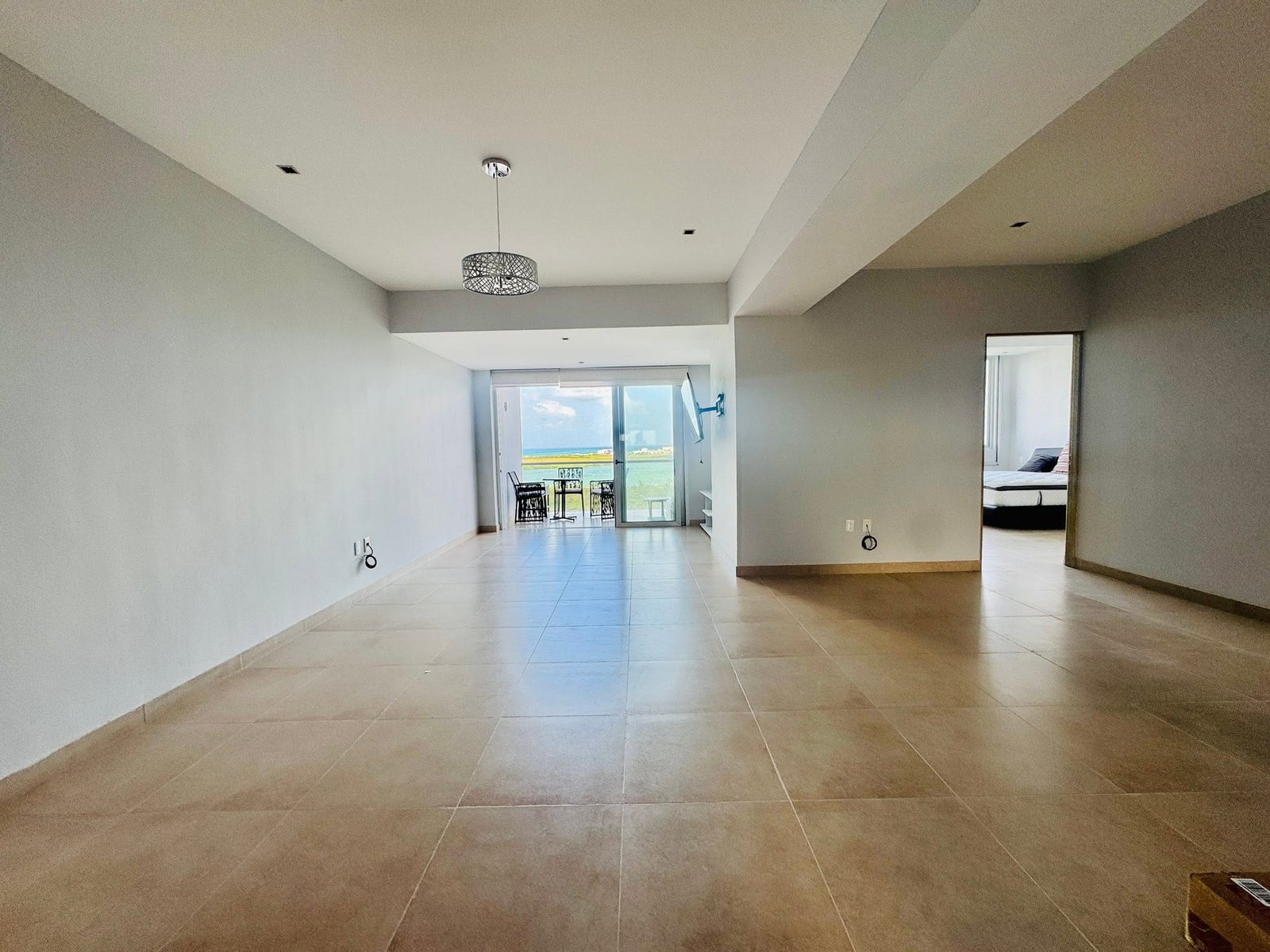 Interior terminado departamento Torre Malecón Américas Cancún